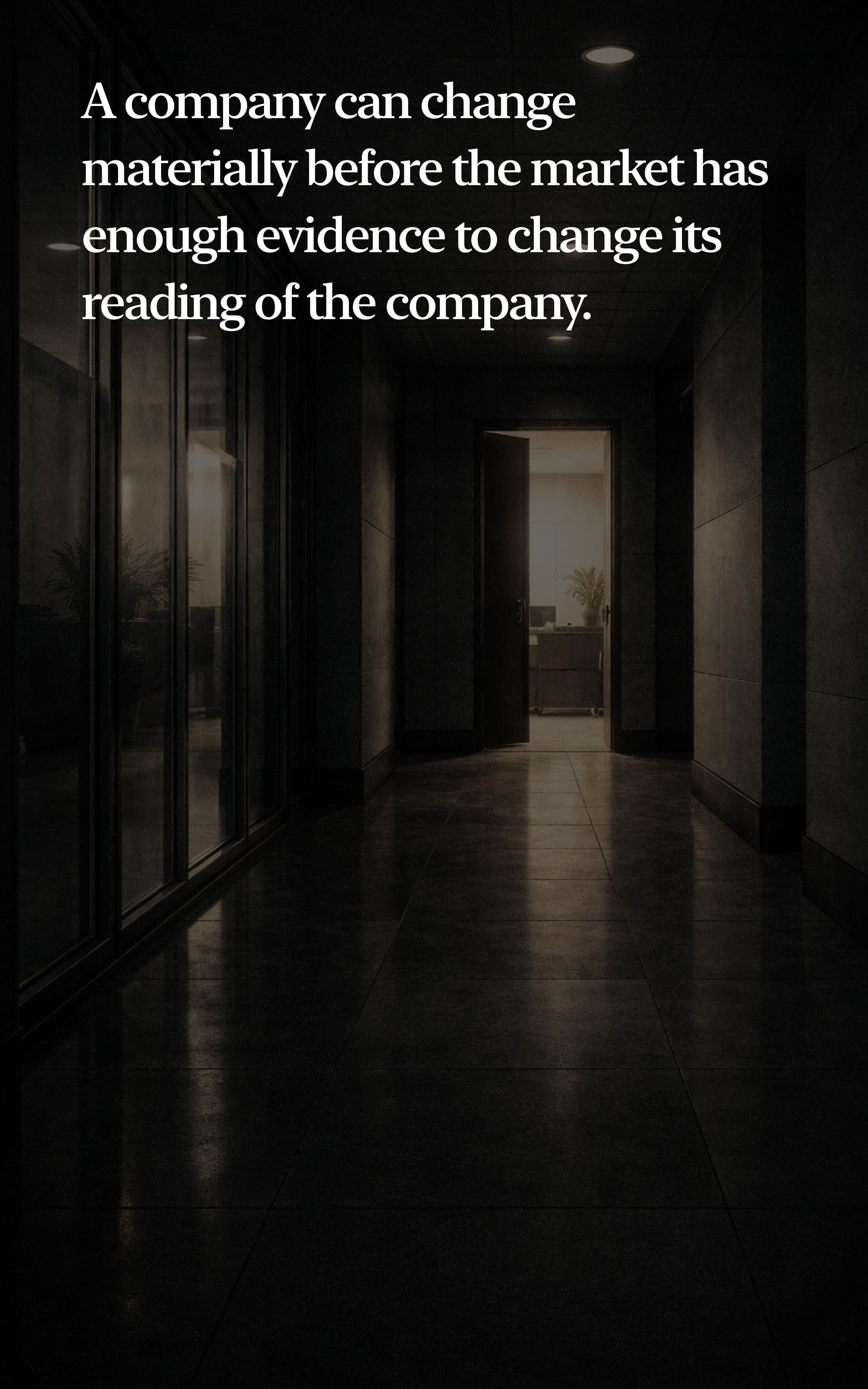 A Startup Can Move and Still Look Still - page 2