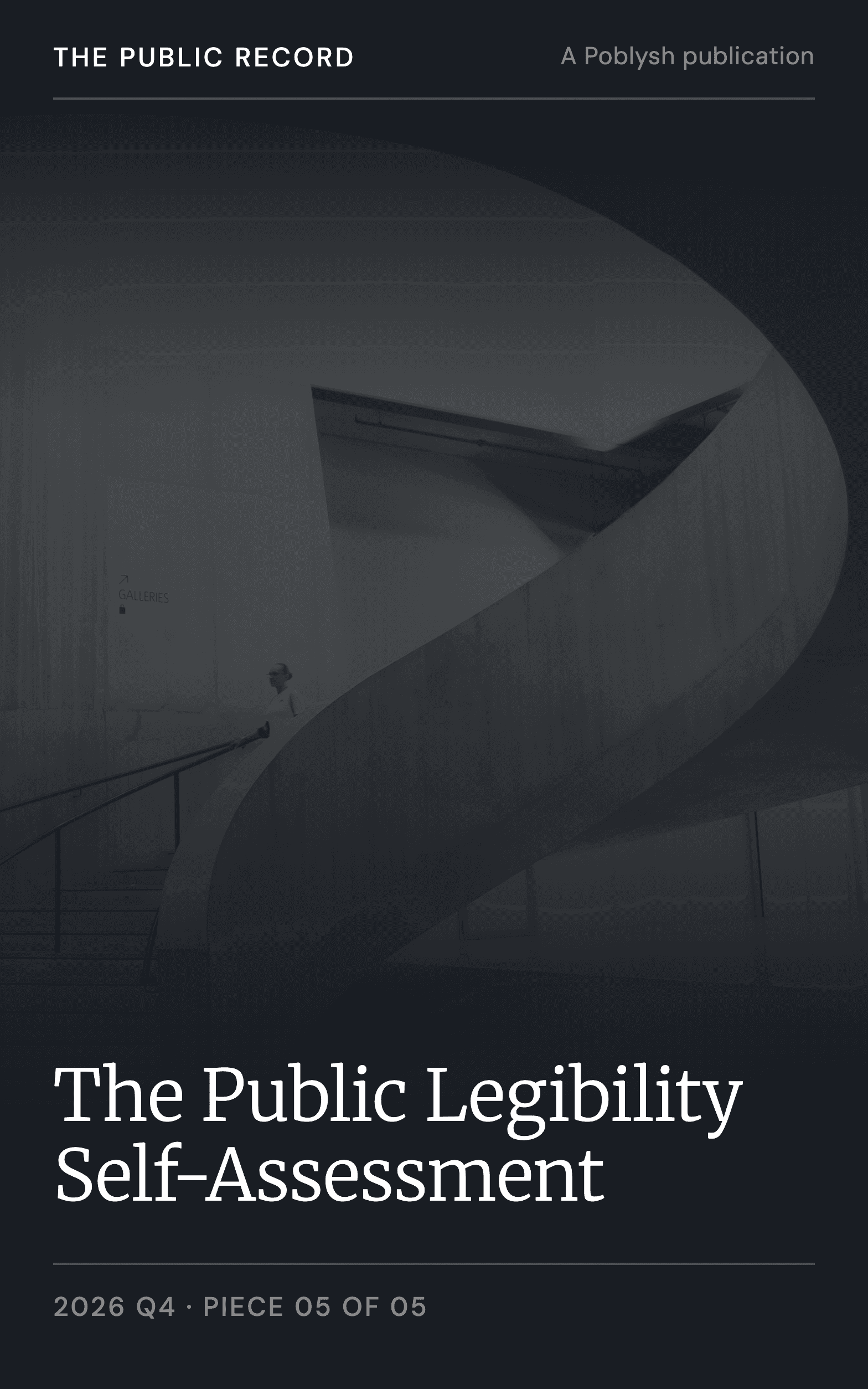 The Public Legibility Self-Assessment